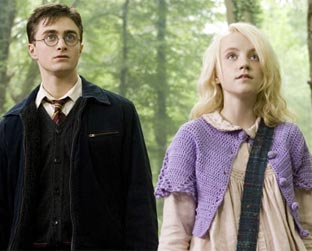Harry Potter e Luna Lovegood: "combatemos o mal e ainda levamos alguns trocados"