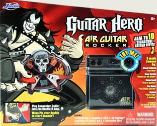 O Air Guitar Hero é o primeiro brinquedo para fãs de música lançado em 2008