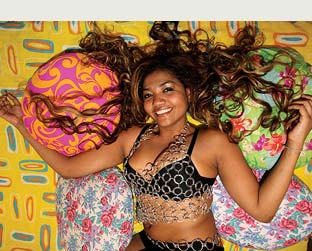 A diva Gabi Amarantos, vocalista do Tecnoshow, um dos grupos precursores do tecnobrega paraense