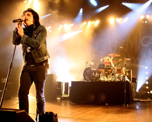 Gerard Way, que não economizou na conversa