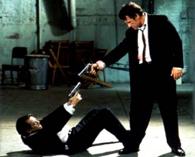 Cães de Aluguel, com Tim Roth e Steve Buscemi, marcou a estréia de Tarantino na direção