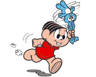 A aniversariante Mônica, 45 aninhos de infância