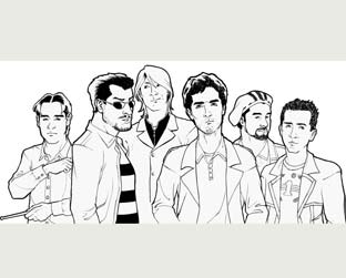 A banda Necessidade Humana: devidamente quadrinizada