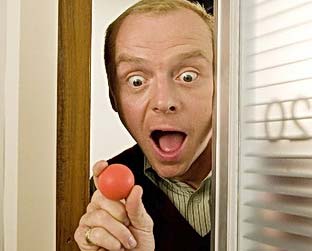 Simon Pegg na pele de Sidney Young: editor fica deslocado no mundo do glamour de Nova York