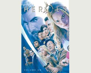 O primeiro volume da HQ impressa Heroes tem os 34 primeiros capítulos da versão online
