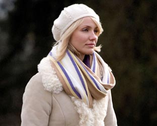 Diaz em O Amor Não Tira Férias (2006), comédia romântica de Nancy Meyers