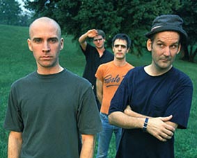 O Fugazi, em 2002(da esquerda para a direita): Lally,Canty, Picciotto e MacKaye