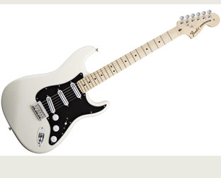 A versão em branco da Stratocaster especial de Billy Corgan