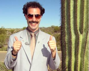 Sacha Cohen como Borat: comediante deixa o repórter de lado para viver Sherlock Holmes