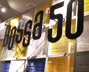 A Bossa'50 fica em cartaz no Pavilhão da Bienal, no Ibirapuera, até 24 de agosto