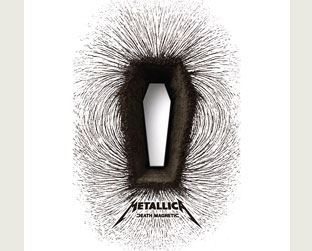 A capa de Death Magnetic: novo disco de inéditas do Metallica deve sair em setembro