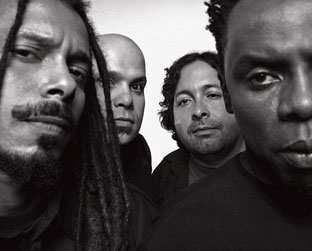 O Rappa (Da esq. para a dir.) Falcão, Xandão, Lobato e Lauro retornam do retiro