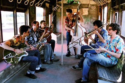 Canastra: Surf music e muito rockabilly