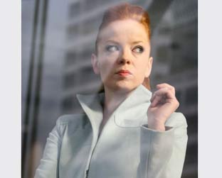 Shirley Manson na série Terminator: Tha Sarah...: ela não pretende trocar a música pela TV e pretende gravar mais faixas para 1º CD solo
