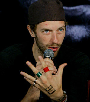 Chris Martin, líder do Coldplay: banda vai doar música para ajudar no tratamento de pacientes com Aids na África