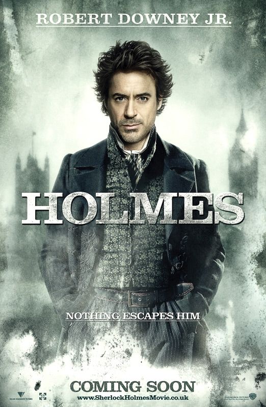 Robert Downey Jr., como Sherlock Holmes