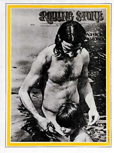 A capa da edição 42 da Rolling Stone EUA