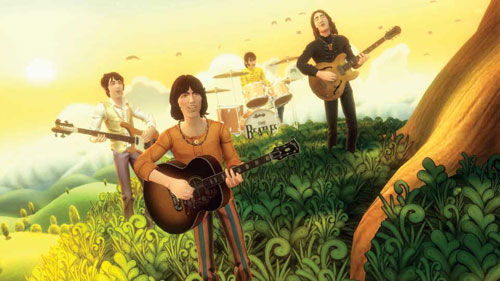 Os Beatles virtuais eternizam "Here Comes the Sun" em The Beatles: Rock Band - simulador oferece resgate inédito da obra da banda e ligação emocional com os antigos fãs