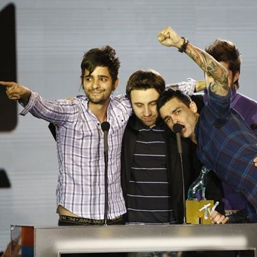 Fresno recebe o prêmio de artista do ano no VMB 2009