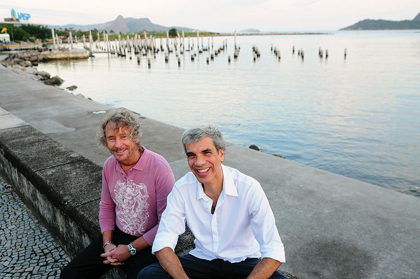 Os parceiros Marcos e Celso