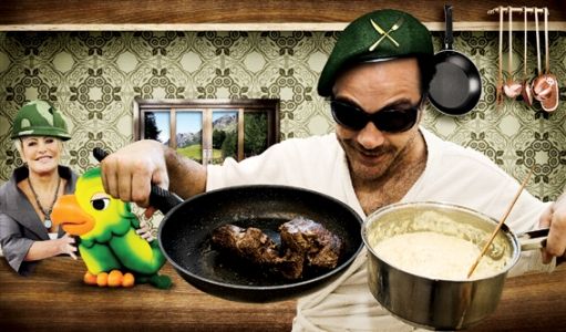 Ana Maria Braga e Paulo Tiefenthaler, exemplos da culinária popular moderna na televisão