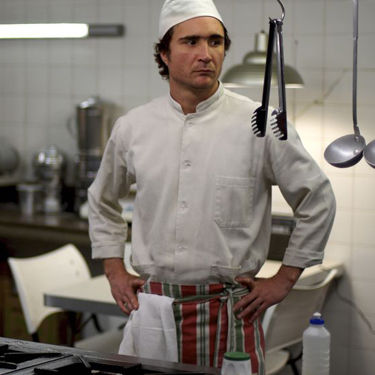 João Miguel em cena no filme Estômago