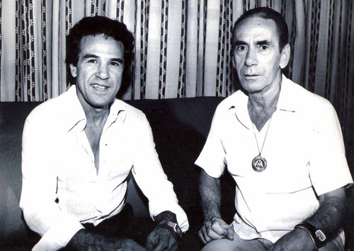 Éder Jofre e Nelson Gonçalves