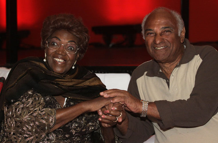 Evento também marcou lançamento de CD comemorativo dos 35 anos de carreira e parceria da dupla Dona Ivone Lara e Délcio Carvalho