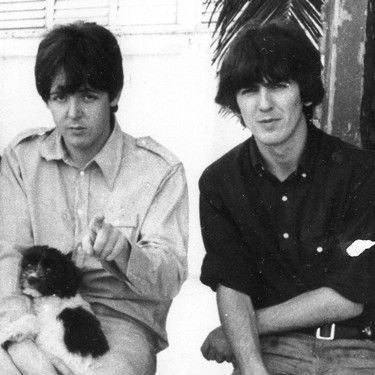 Paul McCartney e Geroger Harrison