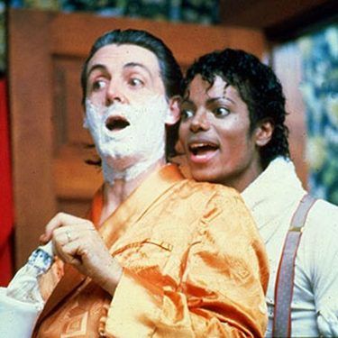Paul McCartney e Michael Jackson