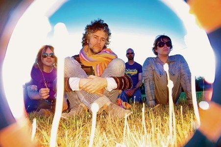 Wayne Coyne, à frente do Flaming Lips
