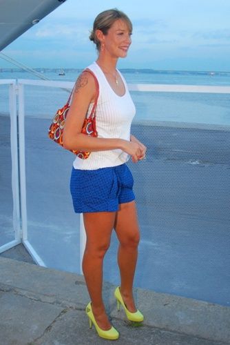 Luana Piovani passou pelo Píer Mauá no quarto dia do Fashion Rio