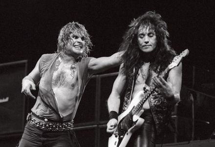 A CHEGADA DO METAL - Ozzy Osbourne e o guitarrista Jake E. Lee no Rock in Rio I