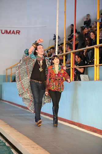 Dudu Bertholini e Rita Comparato - SPFW