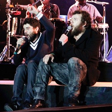 Lirinha, ex-Cordel do Fogo Encantado, participou do show de Otto no Brasil Rural Contemporâneo