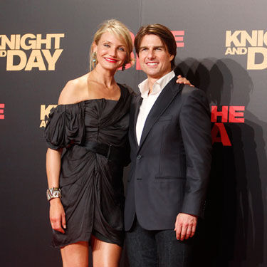 Cameron Diaz e Tom Cruise iniciaram turnê mundial de lançamento de Encontro Explosivo, no dia 16 de junho, em Sevilla