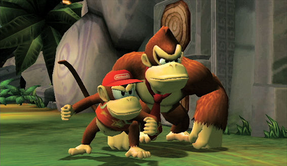 Donkey Kong Country Returns para Wii.