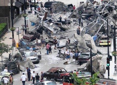 A produção de Transformers 3 gravou algumas cenas no último final de semana, em Chicago