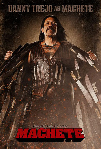 Danny Trejo interpreta o protagonista Machete