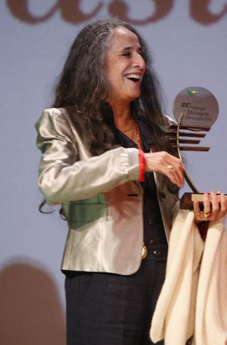 Maria Bethânia foi destaque durante a 21ª edição do Prêmio da Música Brasileira