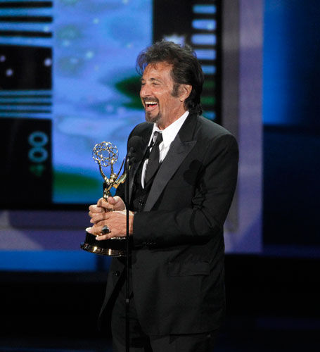 Al Pacino levou o Emmy de melhor ator pelo telefilme You Don't Know Jack