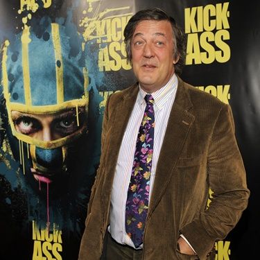 Stephen Fry na première de Kick-Ass - Quebrando Tudo: ele viverá Mycroft Holmes, irmão de Sherlock, em Sherlock Holmes 2