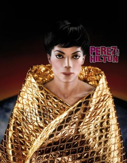 Foto inédita de Michael Jackson, divulgada com exclusividade pelo blogueiro Perez Hilton