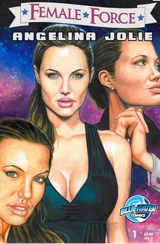 Female Force: Angelina Jolie, HQ que conta a vida de Angelina Jolie, chega às lojas em janeiro