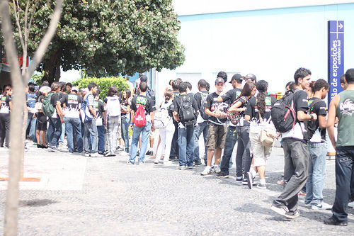 Fila para entrar no Brasil Game Show: evento recebeu cerca de 20 mil pessoas em seu fim de semana de estreia, no Rio de Janeiro
