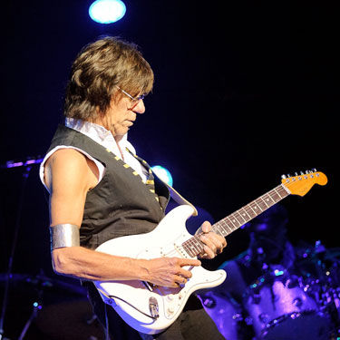 O guitarrista Jeff Beck se apresentou em São Paulo, nesta quinta, 25