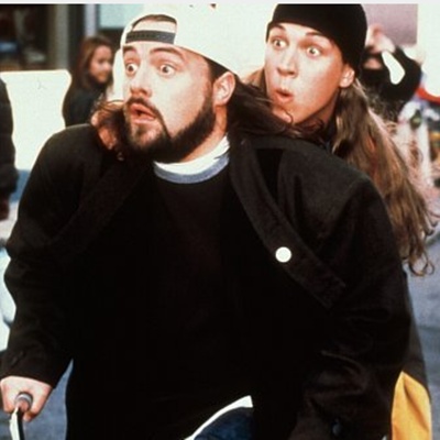 Jay e Silent Bob em cena de O Império (do Besteirol) Contra-Ataca