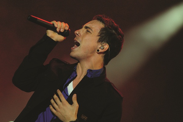 NX Zero fez o primeiro show do Palco Mundo neste sábado, 24