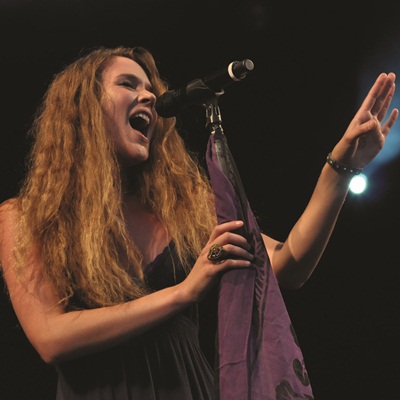 Joss Stone começou seu show pontualmente no Rock in Rio