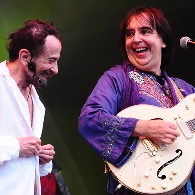 Mutantes e Tom Zé fizeram a segunda apresentação deste domingo, 2, no Palco Sunset do Rock in Rio. Tom Zé abriu a apresentação com sua banda de apoio.